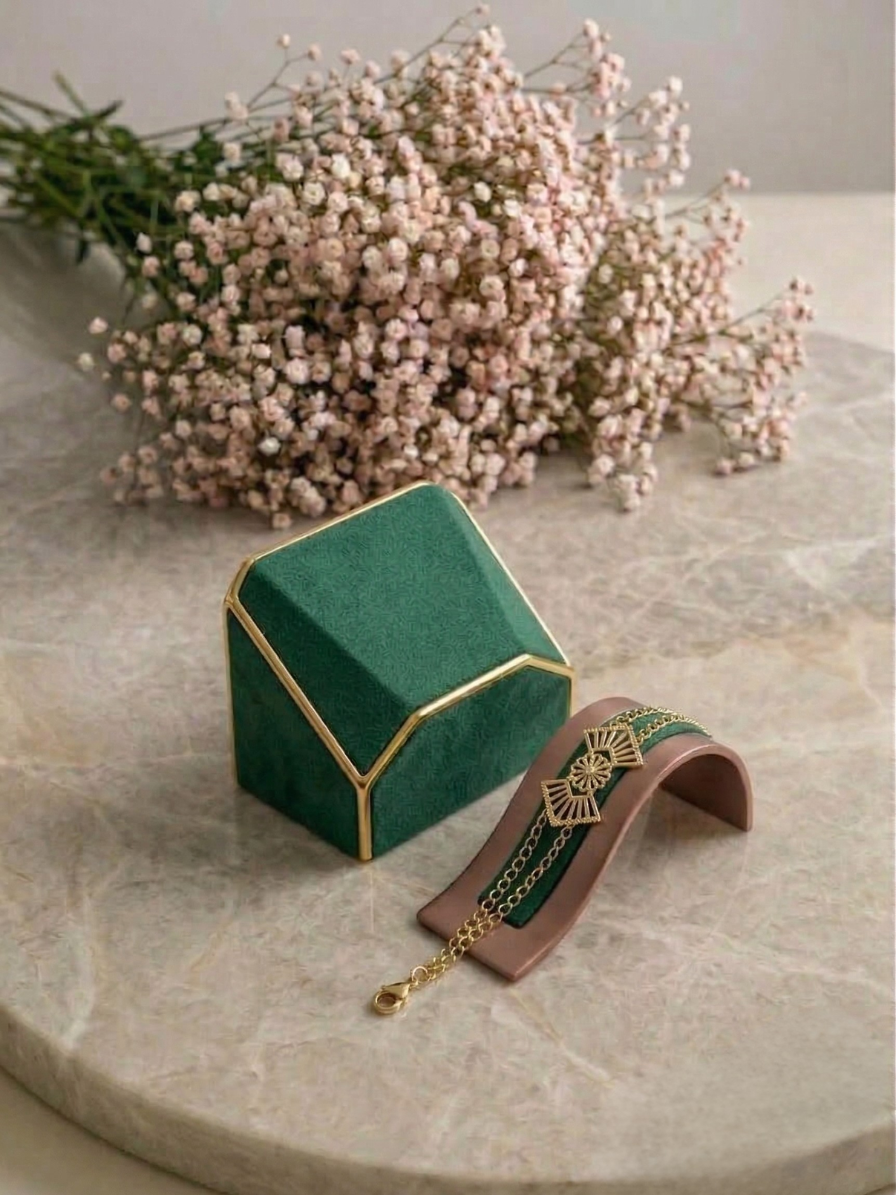 Pulseira Realeza um toque sofisticado e deslumbrante com design clássico