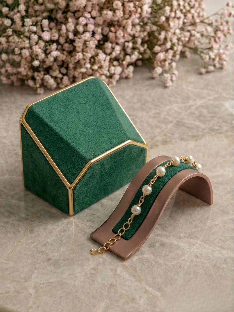Pulseira Pérola Clássica um toque sofisticado e deslumbrante com design clássico