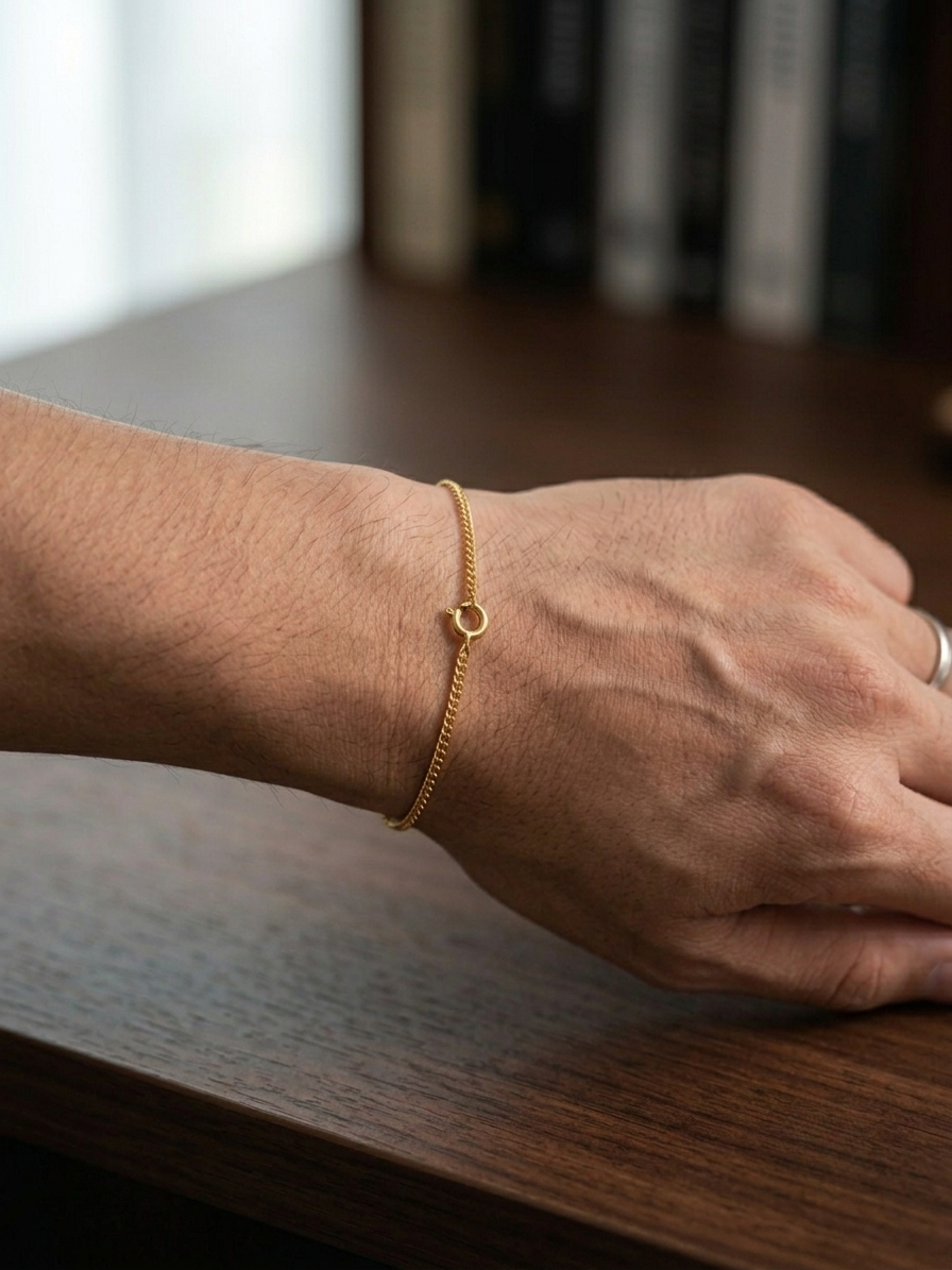 Pulseira Grumet Joias design clássico e refinado