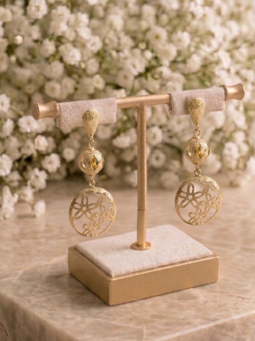 Brinco Mandala Flores com Design sofisticado!