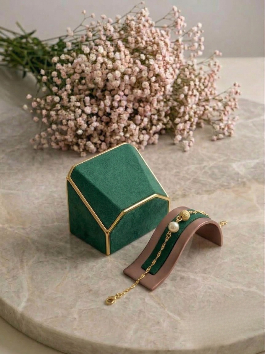 Pulseira Pérola do Oriente um toque sofisticado e deslumbrante com design clássico