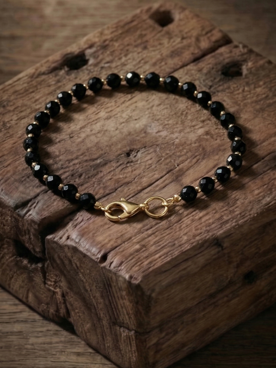 Pulseira Ônix um toque sofisticado e deslumbrante com design clássico