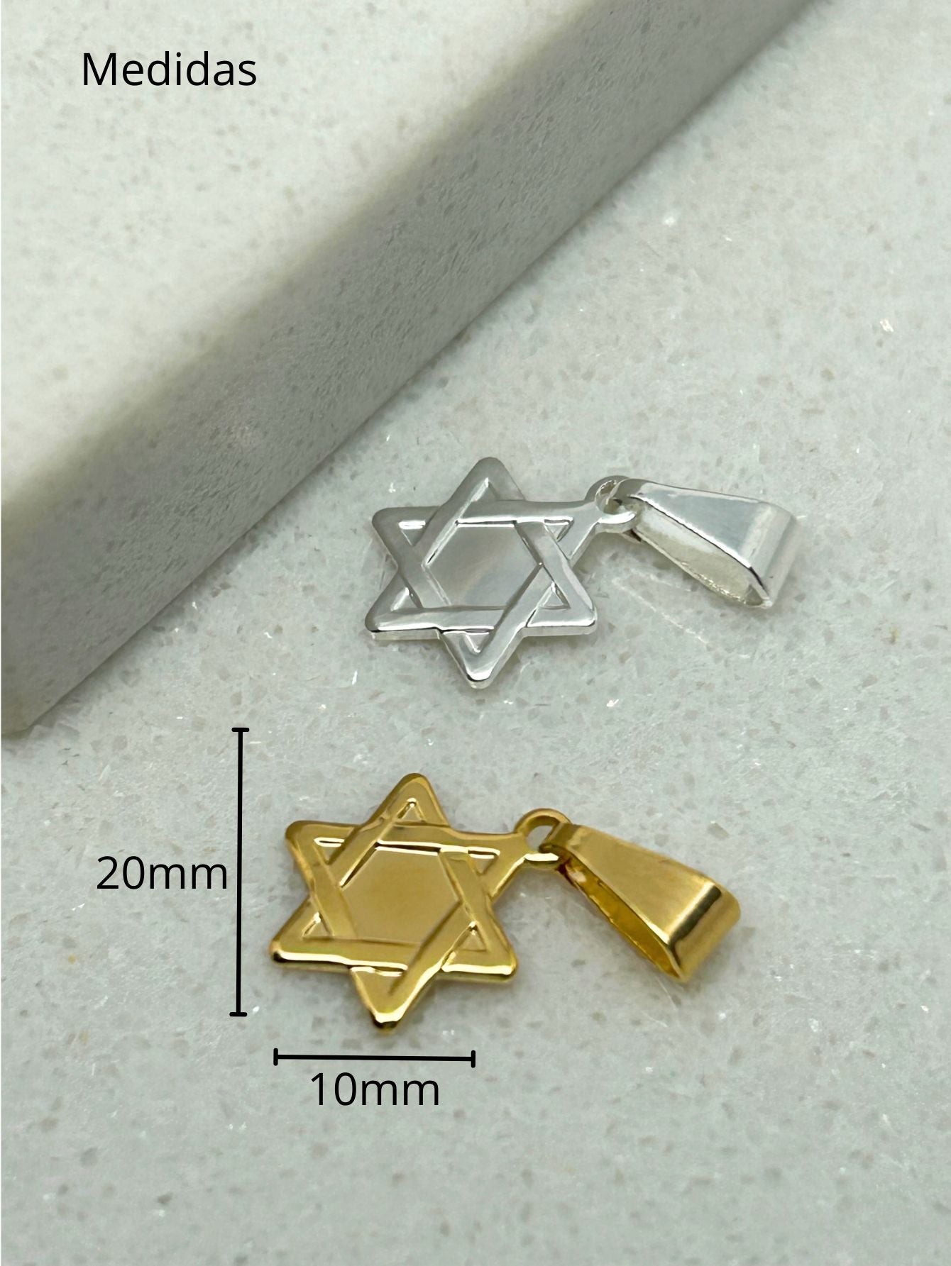 PINGENTE ESTRELA DE DAVI