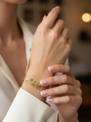 Trocar imagem Pulseira Rosas Entrelacçadas | Ouro 18k ou Prata 925 2
