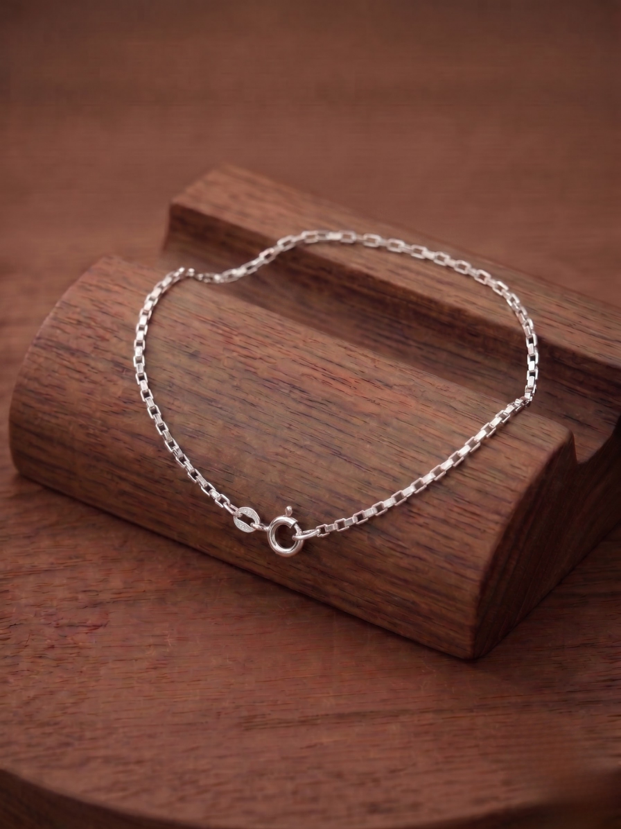 Pulseira Elo Tijolinho  Joias Banhada design clássico e refinado