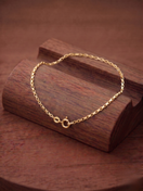 Trocar imagem Pulseira Elo Tijolinho  Joias Banhada design clássico e refinado 1