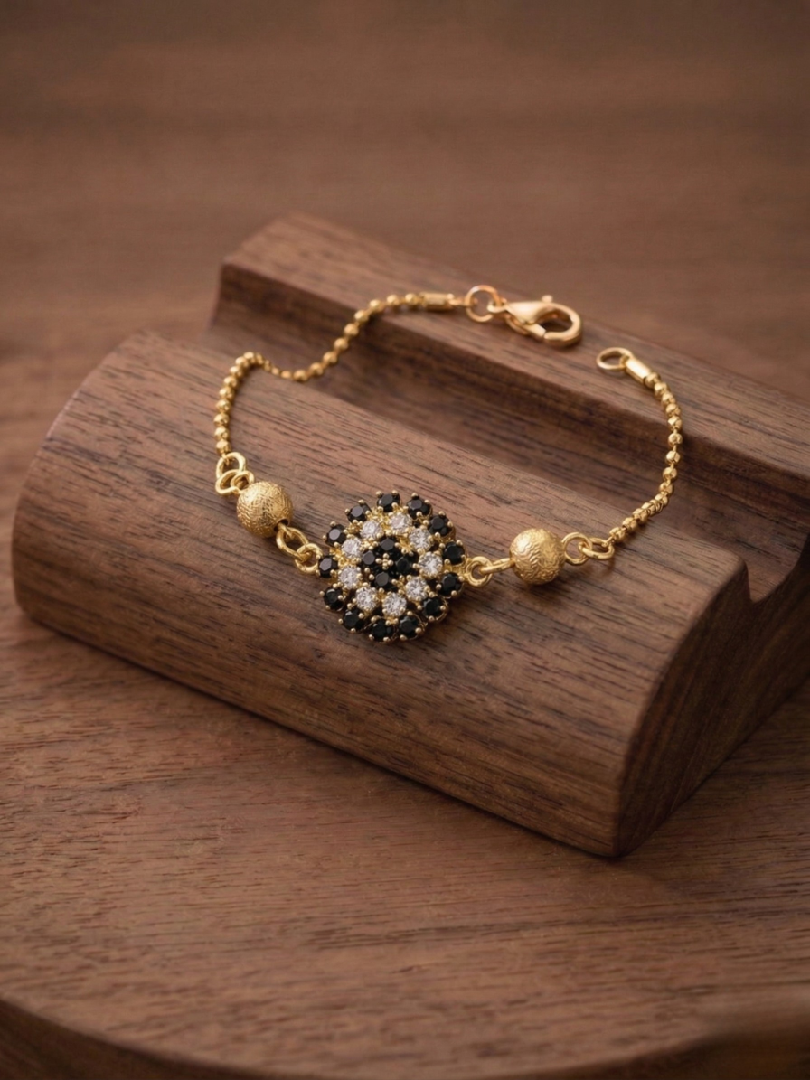 Pulseira Eclipse Real — Design Clássico Banhada a Ouro 18k ou Prata 925