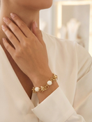 Trocar imagem Pulseira Elos &amp; Perla um toque sofisticado e deslumbrante com design clássico 2
