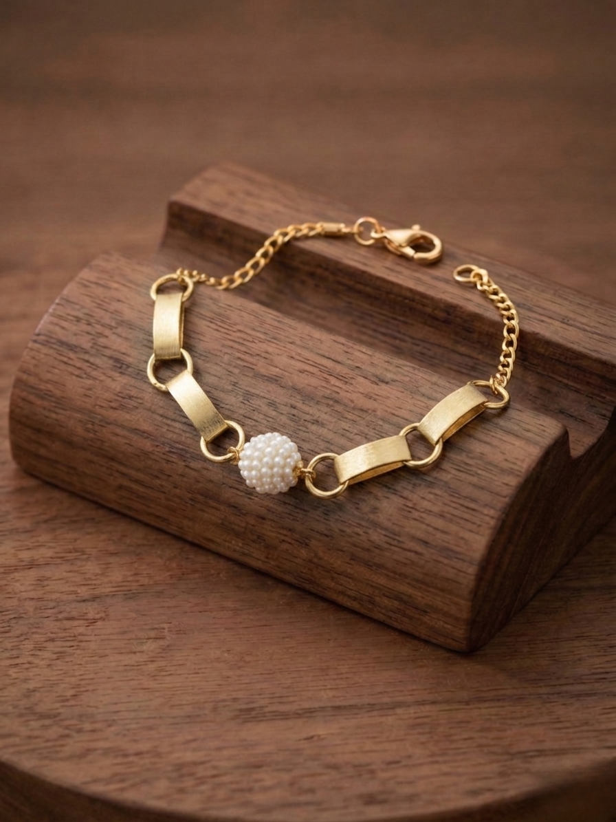 Pulseira Elo & Esfera um toque sofisticado e deslumbrante com design clássico