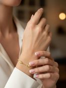 Trocar imagem Pulseira Delicada Elo Bolinha | Ouro 18k ou Prata 925 2